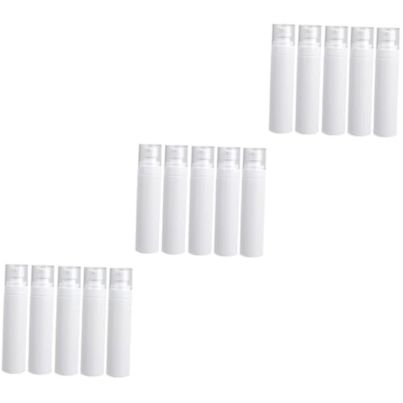 NOLITOY 3sets Lotion Sub Bottle Empty Mousse Foamer Pump Bottle Foaming Soap Dispenser Refillable Make up Bottle Cosmetic Containers Liquid Containers Liquid Dispenser Travel Lotion 5pcs*3
