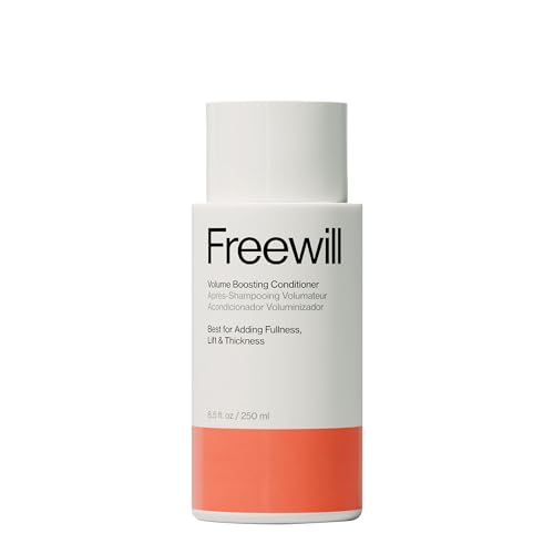 Freewill Volume Boosting Conditioner, 8.5 oz, Helps Enhance Hair Volume, Appearance of Thicker, Fuller Hair Without Drying or Weighing Hair Down