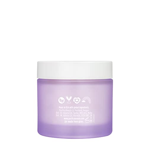 Pacifica Face Cream - Vegan Ceramide Barrier Cream w/Niacinamide & Shea Butter - Hydrating Daily Face Moisturizer Fragrance Free for Sensitive Skin, Vegan, Clean Beauty Allergy & Dermatologist Tested