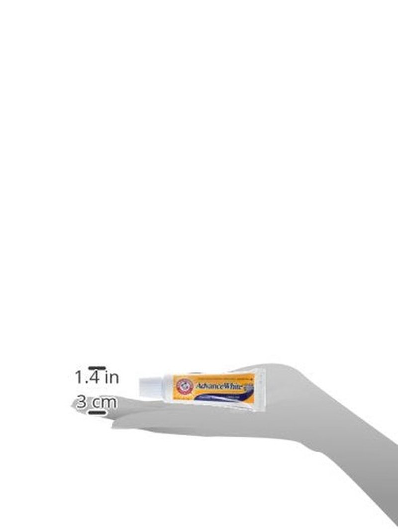 Arm & Hammer Advance White Toothpaste - 0.9 Ounce (Pack of 3)