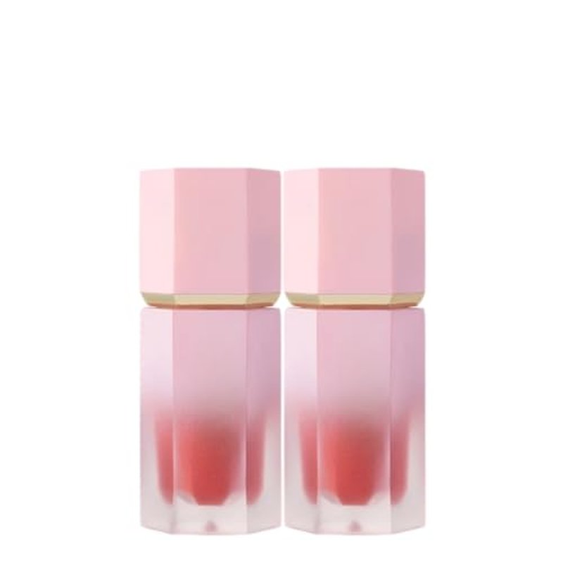 8 shades of liquid blushLong-lasting matte, silky, delicate blush Natural color enhancement Color Bloom Dayglow Cheek Liquid Blush Makeup (#1, 0.24)