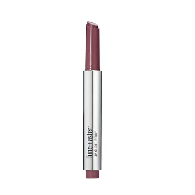 LUNE + ASTER Lip Glide | Glossy, Dewy Lightweight, Balmy-Gel Lipstick - Berry