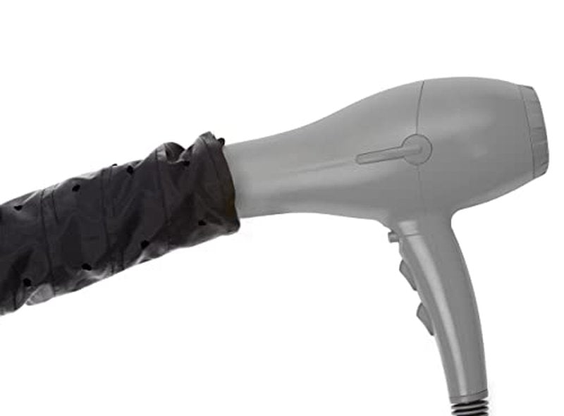 Glow by Daye Bonnet Hood Hair Dryer Attachment, At Home Hair Dryer Hood for Hand Held Hair Dryer, Extra-Large, Black