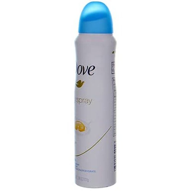 Dove Dry Spray Antiperspirant, Nourished Beauty 3.80 oz (Pack of 3)
