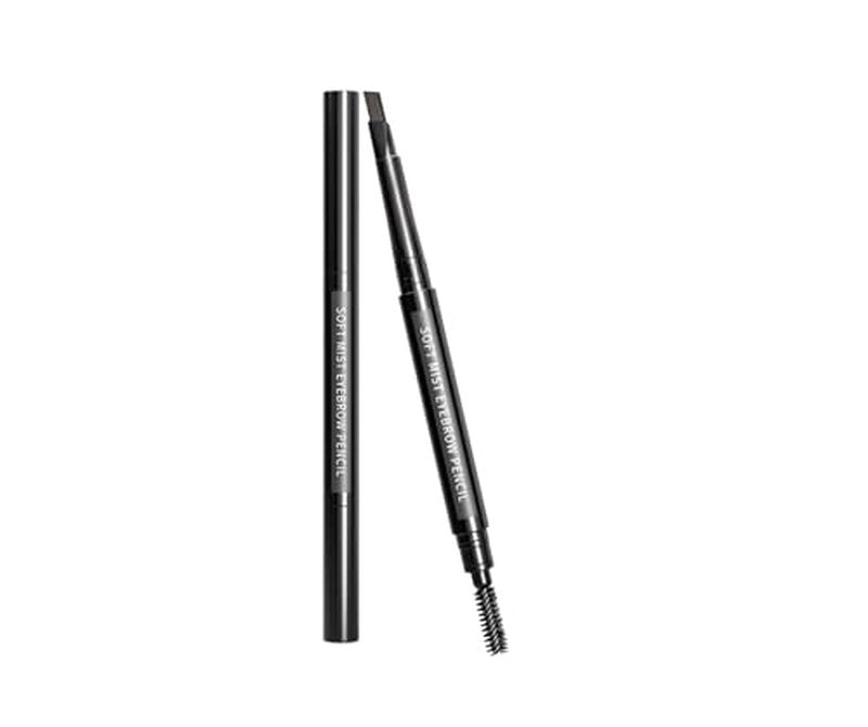 long lasting and waterproof Triangle eyebrow Pencil With Brush (coffee)
