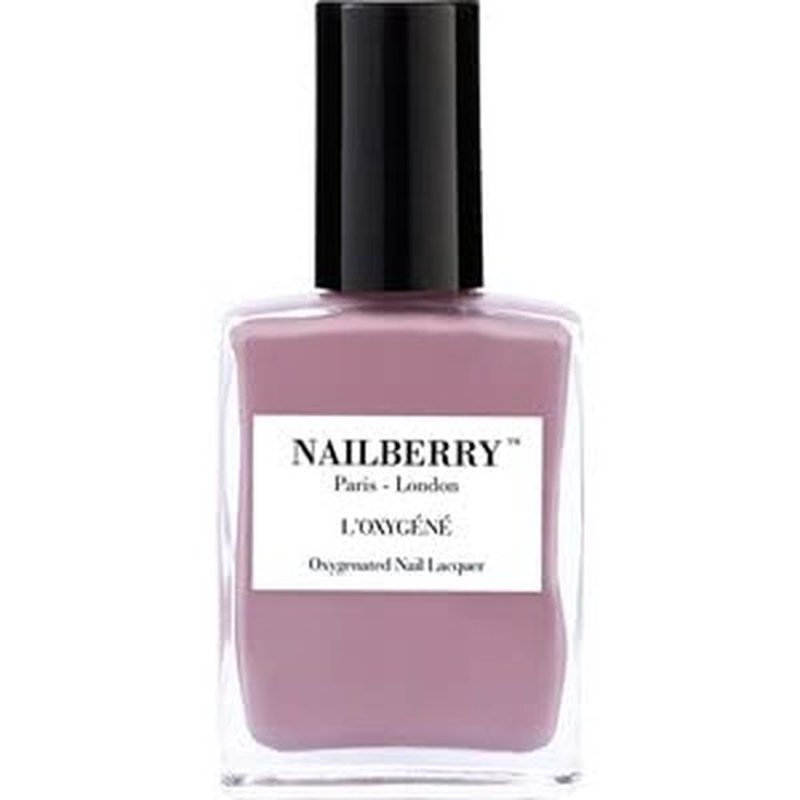 Nailberry L'Oxygéné Oxygenated Nail Lacquer | Hot Coco | Rich Cocoa Espresso Opaque Nail Polish | UV Protected Long-Wear Nail Polish | 12-Free | Vegan | Certified Halal | Cruelty & Gluten Free | 15 ml