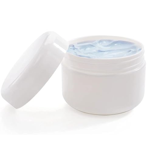 12 Pack 50G/50ML (1.7 oz) Cosmetic Jars, with Liners and Dome Lids, for Cosmetic Samples, Cream, Lotion (green)