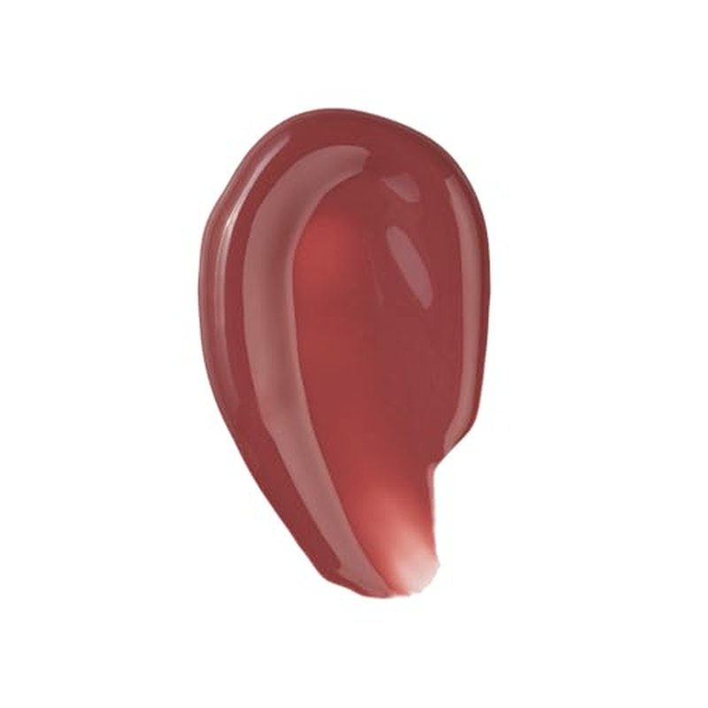 LUNE + ASTER Vitamin C+E Lip Gloss | Non-Sticky, High-Impact Shine, Buildable-Sheer Formula - Coconut Sugar