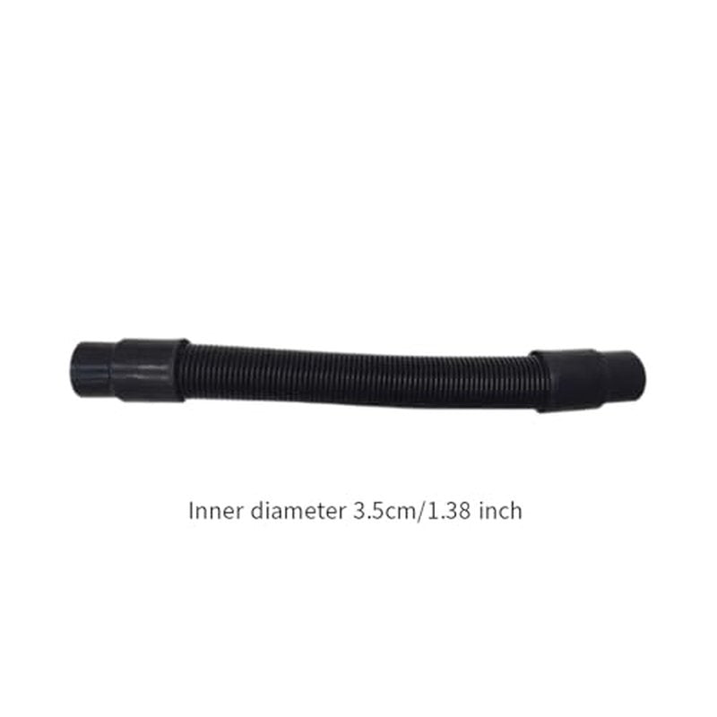Generic for Nano Steamer Connection Hair Steamer Hose Hairdressing Upgrade Replacement Hair Dye Hat Assembly Salon Connection Hose, double 3.5cm black