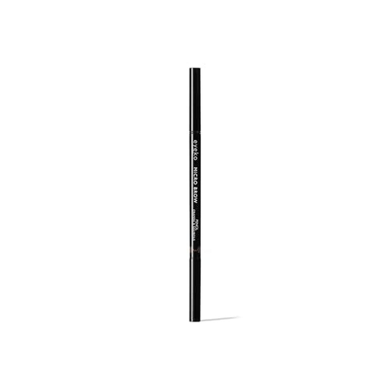 Eyeko Micro Brow Pencil - 3 Neutral Medium Brown - Natural Precision for Eyebrows - Draw Hair-Like Strokes - Vegan