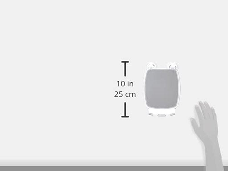 iDesign Plastic Power Lock Suction Shower Shaving Mirror with Razor Holder, Fog-Free Mirror for Bathroom or Tub, 6.25" x 8.5" x 2.5", Clear