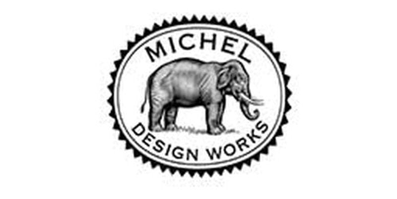 Michel Design Works Foaming Hand Soap 17.8oz, A Sunday on La Grande Jatte Scent and Design, Shea Butter and Aloe Vera Blend, Beautiful Square Container with Pump