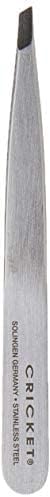 Pro Slant Tweezers - Precision Hair Removal Tool in Durable German Stainless Steel for Eyebrows & Facial Grooming