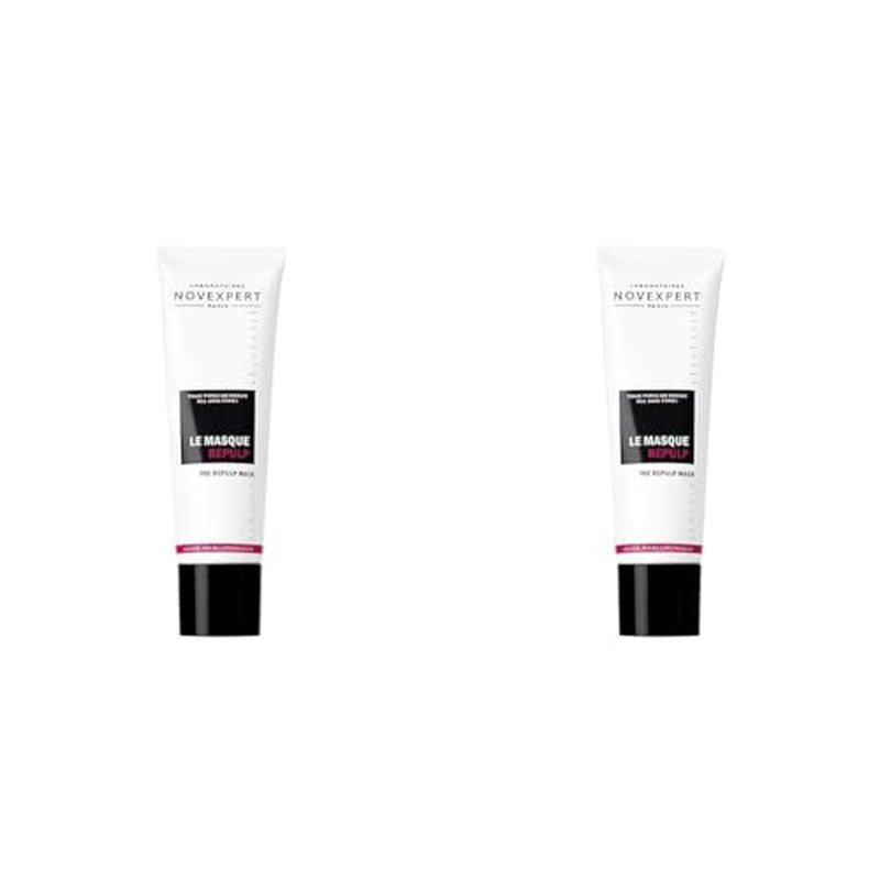 Novexpert The Repulp Mask - Moisturizes And Restores Skin Comfort - Skin Feels Soft And Plump - Ideal For Active Lifestyle - Hypoallergenic - Vegan - Combination, Normal And Dry Skin - 1.69 Oz