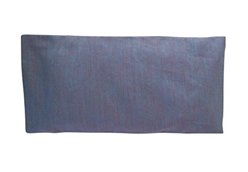 Peacegoods Scented Cotton Eye Pillow - 4.5 x 9 - Lavender Chamomile Flax - Removable Washable Cover - Headache Relief Soothing spa Yoga Sleep - Purple Amethyst