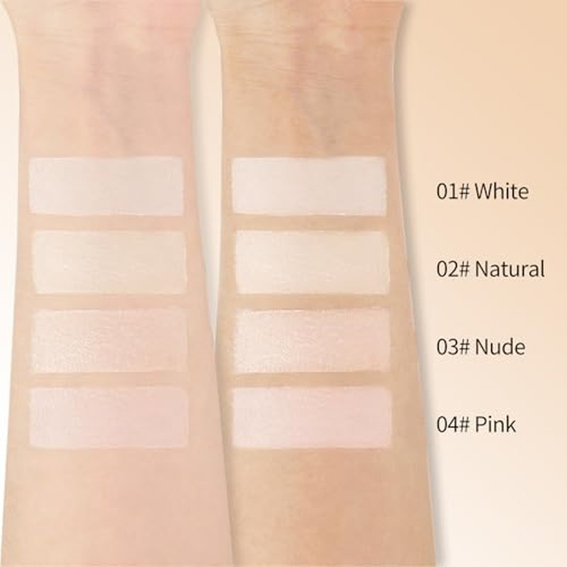 Erinde Blurring Setting Powder, Loose Face Powder with Finishing Powder Puff, Matte Finish, Lightweight, Long-Lasting, Soft Focus Natural Face Makeup for Uneven Skin Tone, White