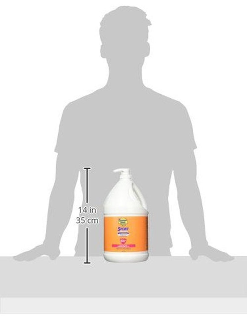 Banana Boat Sport Ultra SPF 50 Sunscreen Lotion, 128oz | Bulk Sunscreen, Banana Boat Sunscreen SPF 50 Lotion, Oxybenzone Free Sunscreen, Banana Boat Lotion Sunscreen Bulk, 128oz(Pack of 1)