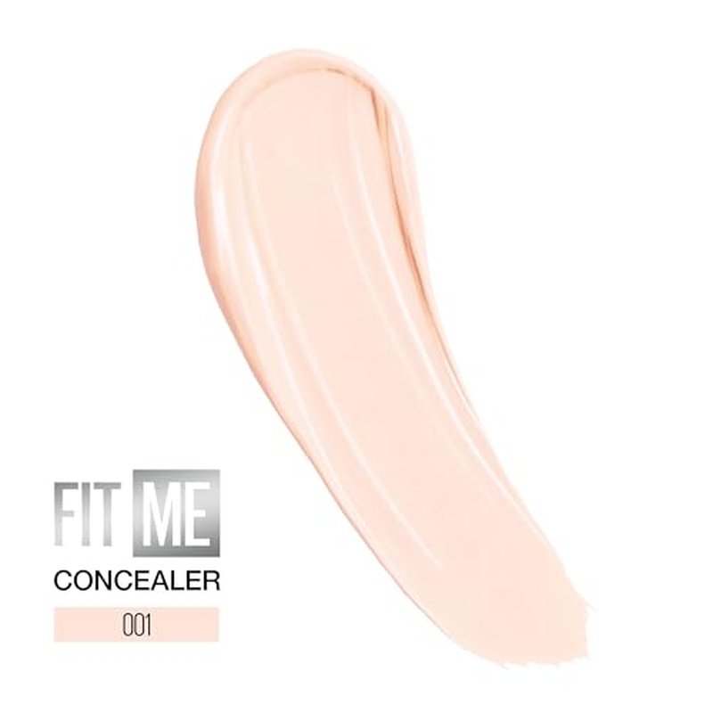 Maybelline New York Fit Me Liquid Concealer Makeup, Natural Coverage, Lightweight, Conceals, Covers Oil-Free, Deep, 1 Count (Packaging May Vary)