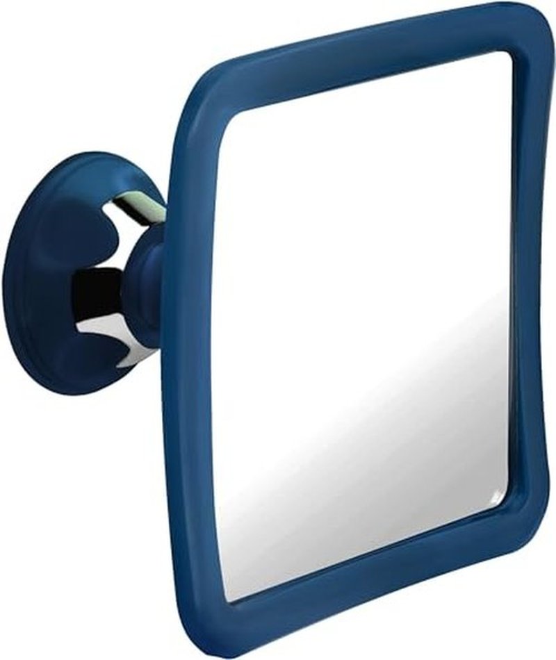 MIRRORVANA Fogless Shower Mirror for Shaving with Improved Suction and 360° Swivel - Unbreakable Fog Free Mirror for Men and Women - 6.3" x 6.3" (Bronze)