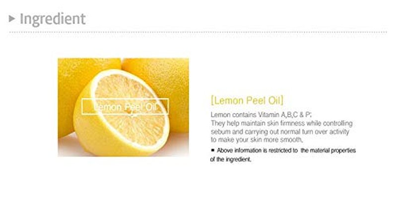 MIZON Vita Lemon Peeling Gel - Exfoliating Gel with Lemon Peel Oil & Sparkling Water | 150g (5.3 Oz)