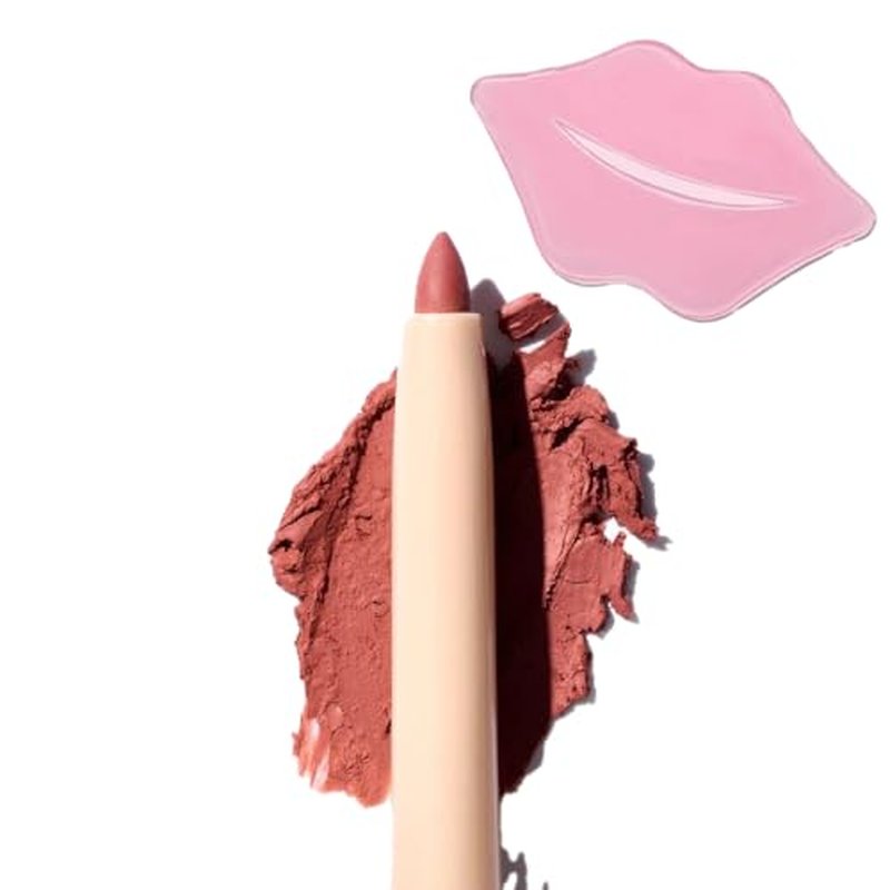 Glam Lux Beauty Bundle Beauty Creations Nude X Lip Liner Creamy Last All Day Flawless Application, Waterproof, Retractable Shaping & Sculpting, w/Collagen Lip Mask (Comfort Zone, 1 Count)