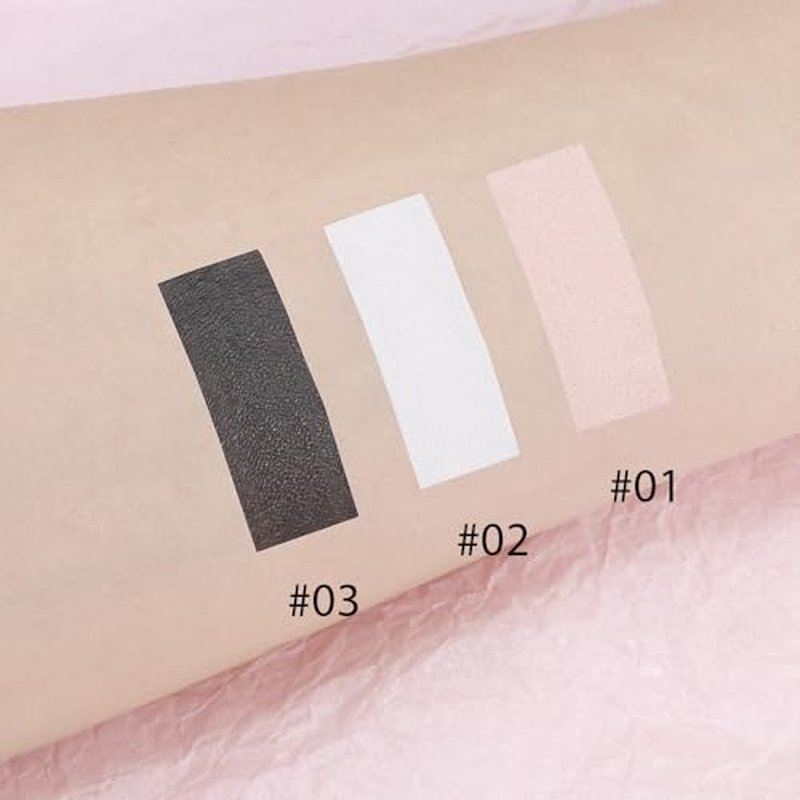 HHLTOH Eyeshadow Single Matte, High-Pigment Monochrome Eye Shadow Pressed Powder, Everyday Velvety Silky Eye Makeup Looks, Professional Long-Lasting Waterproof Single Eyeshadow Palette, White 02