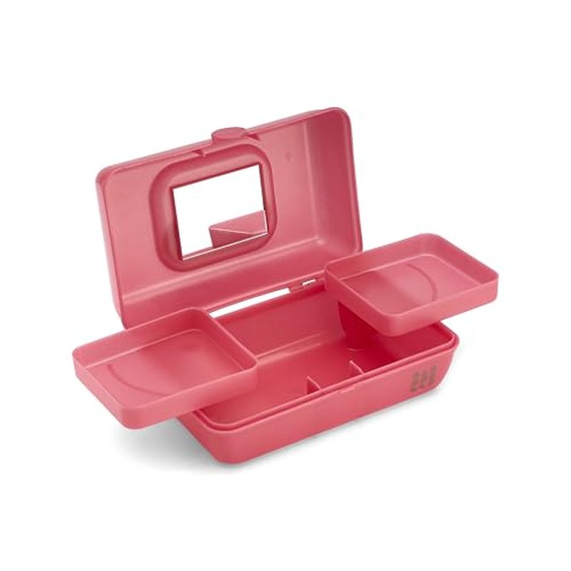 Caboodles Women's Pretty in Petite Cosmetic Case, Wicked Glinda-Pink Sparkle