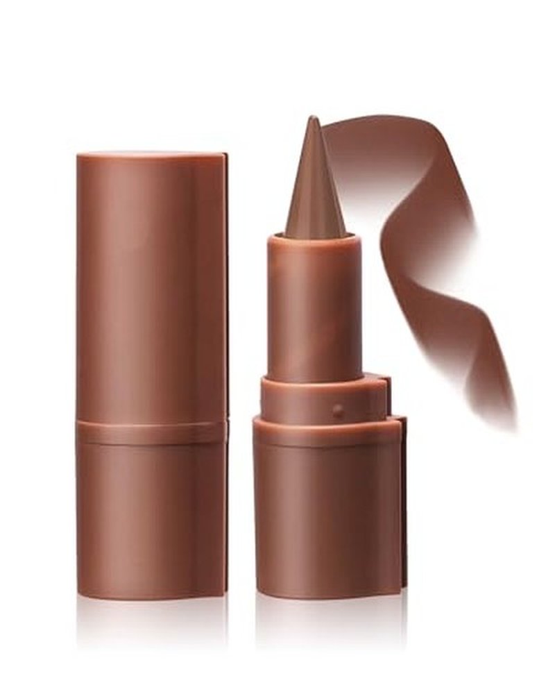 2 in 1 Lip Liner Lipstick,Milky Tea Nude Brown Lip Liner Lip Gloss,Velvet Matte Sharpened Head Lip Tint Stain,Long Lasting Waterproof,High Pigmented Non-sticky Tinted Lip Balm,Lip Makeup for Women-01