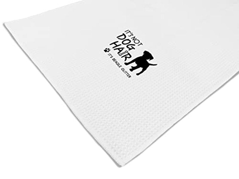 It’s Not Dog Hair It’s Newfie Glitter Hand Towels Kitchen Towels Dish Towels,Fall Funny Dog Decor Towels,Dog Lovers Dog Mom Girls Women Gifts