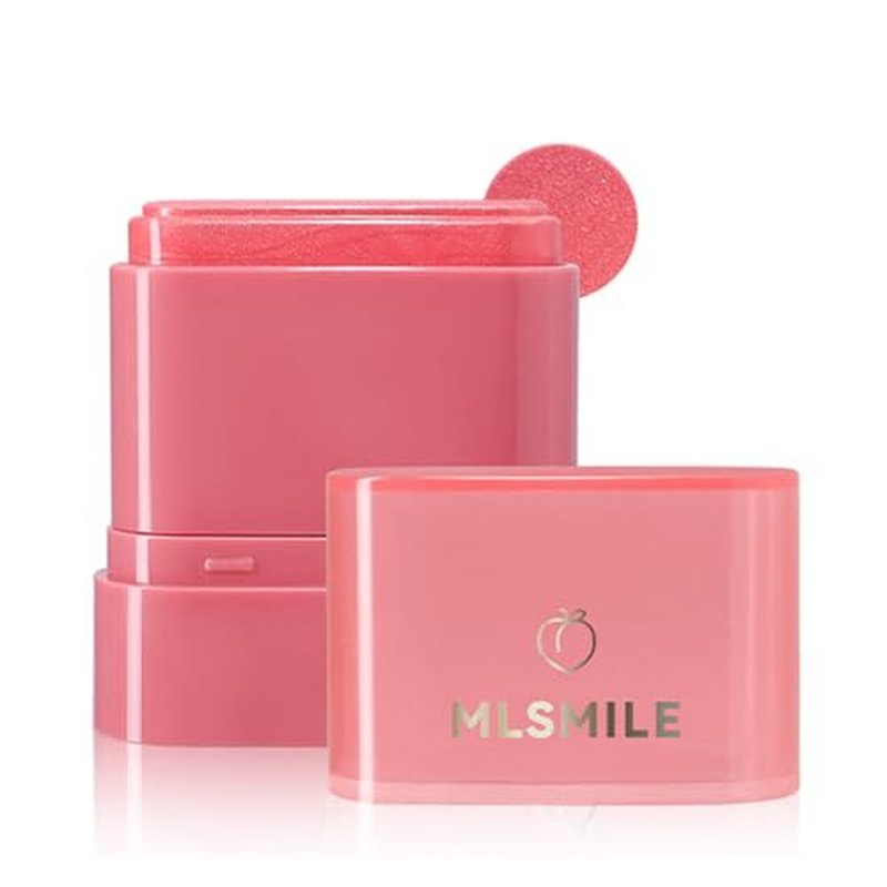 Qifylmaf 6 Color Dewy Cheek & Lip Multi Balm, Multi-purpose Makeup Hydrating Blush Stick Beauty Solid Moisturizer Stick, Waterproof Natural Nude Makeup for All Skin (# 01, 0.35 Oz)