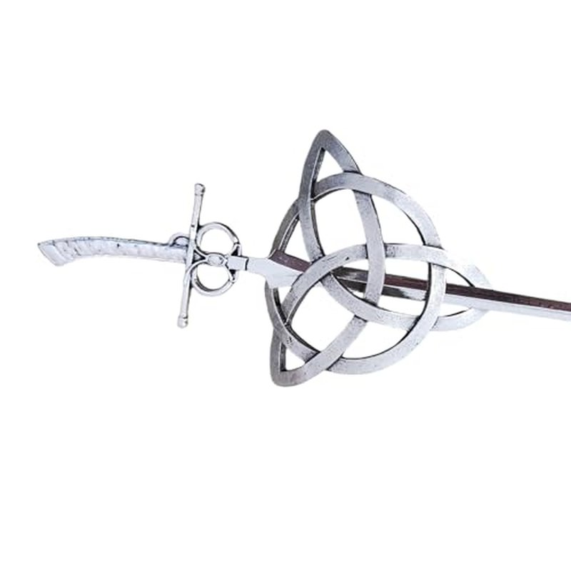 Weapon Hairpin Chinese Hair Sticks for Women – Hair Chopsticks Accessories (celtic knot and sword)