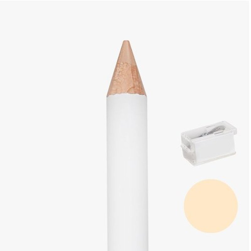 [K-Beauty Makeup] Courcelles Concealer Pencil CC700/CC800, Soft type-Natural Cover, light beige/natural beige (CC700-Light Beige+Sharpener)