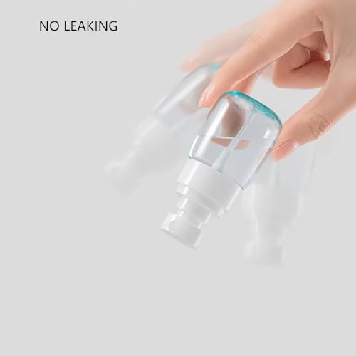 TOSERSPBE Spray Water Bottle Hair Mister Fine Mist Stylist Sprayers 360 Empty Small Misting Spritzer erfume Atomizer with Pump Clear Containers (4PCS/1oz)