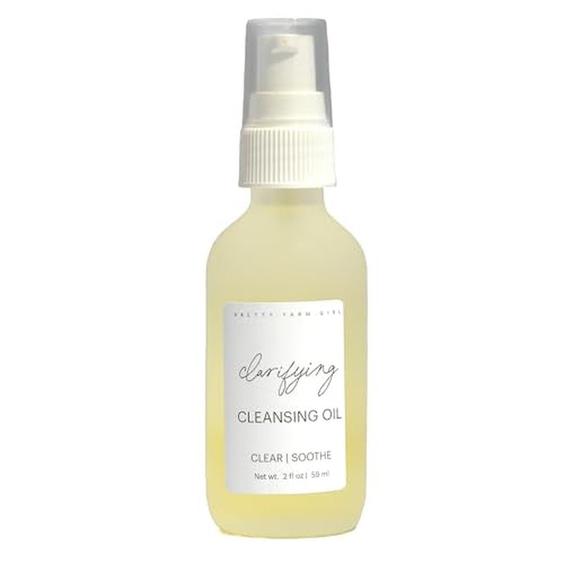 Pretty farm girl Clarifying Cleansing Oil - Clear & Soothe - For Acne Prone Skin - All Skin Types