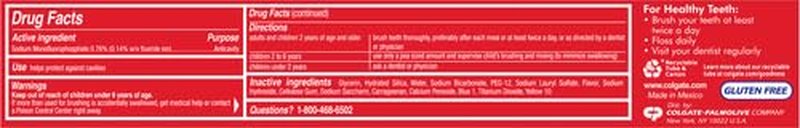 Colgate Baking Soda & Peroxide Whitening Toothpaste Frosty Mint Stripe, 6 Ounce (Pack of 1)