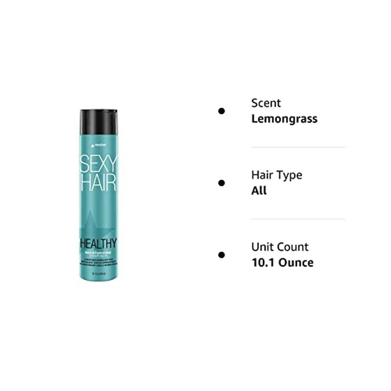 SexyHair Healthy Moisturizing Shampo & Conditioner Bundle, 33.8 Fl Oz