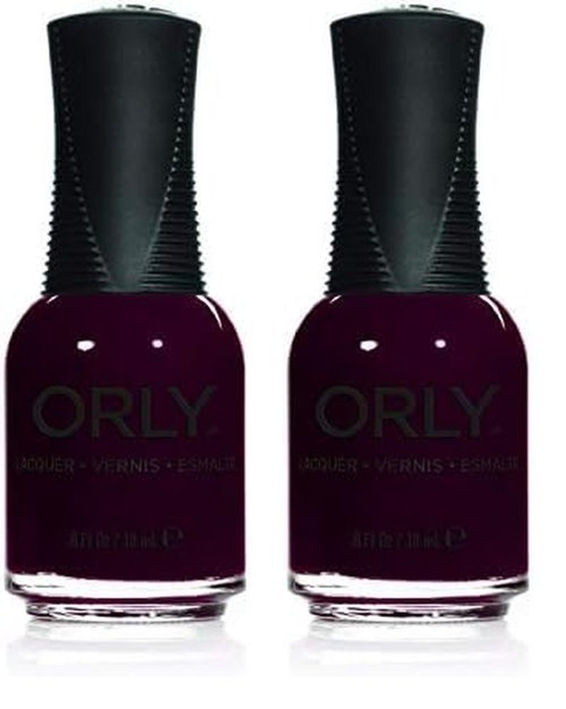 Orly Nail Lacquer, Vixen, 0.6 Fluid Ounce (Pack of 2)