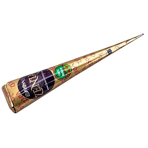 Zenia (Pack of 3) 100% Natural Henna Hair Color Paste Hair Dye Cones Dark Reddish-Brown Color 25g Each Cone