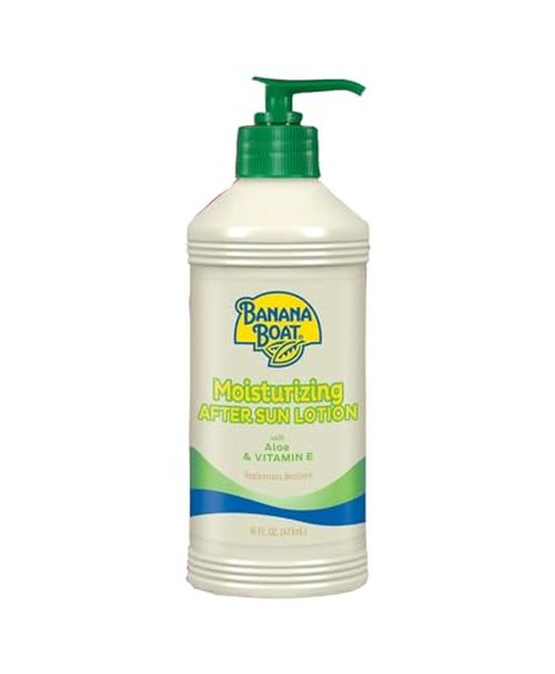 Banana Boat After Sun Lotion Aloe, 16 Fl Oz. (Pack of 2)