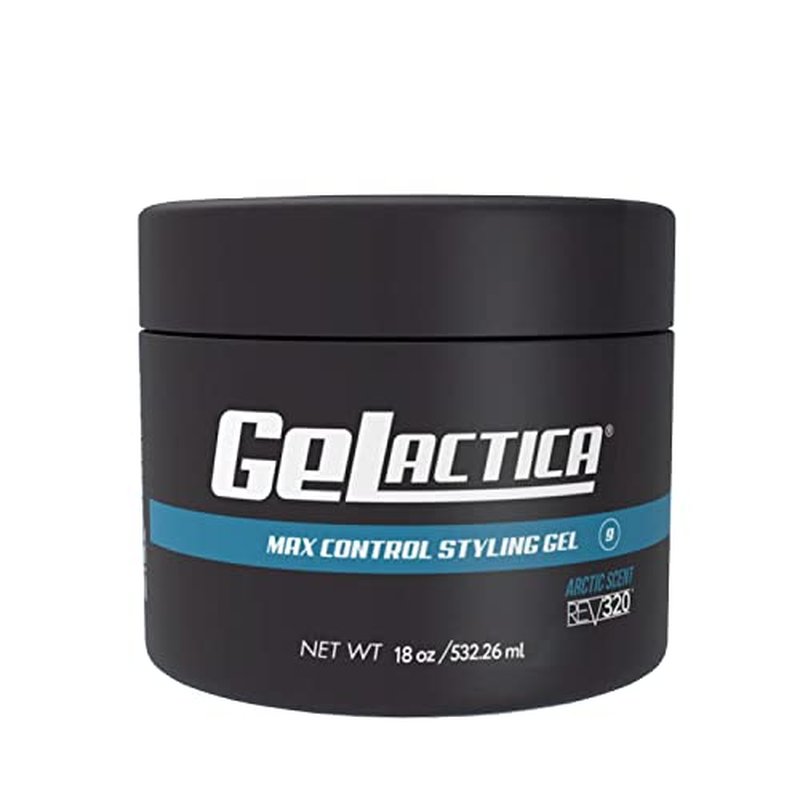 Gelactica - Edge Control Hair Gel - Bold Hold Natural Hair Product - Styling Gel - Strong Hold (18oz)