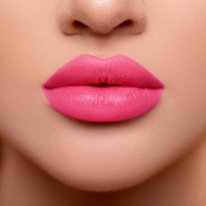 Klara Cosmetics Kiss Proof Lipstick 04 Hot Pink Bold Vibrant Pink Liquid Matte Lipstick Long Lasting Full Colour Pigment, 4 Hot Pink, 8ml / 0.27 Fl.Oz