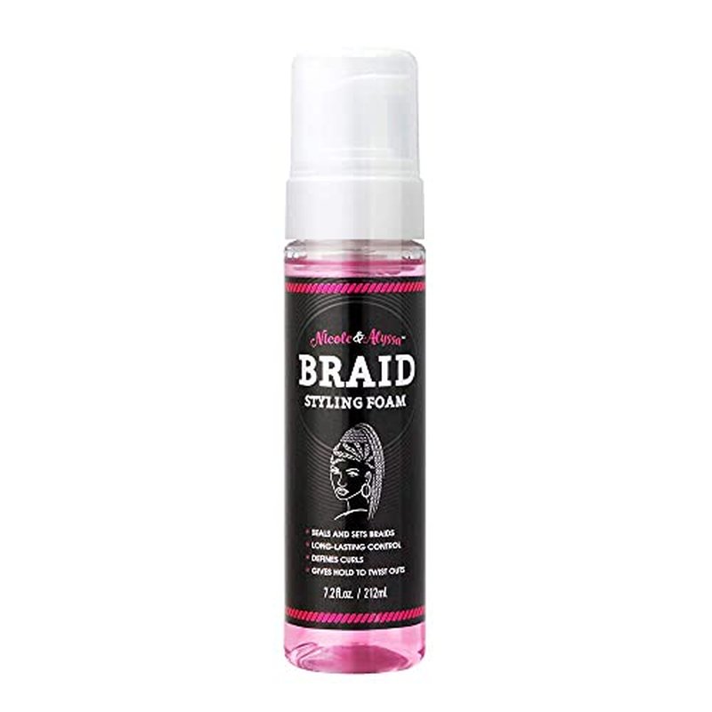 Nicole & Alyssa - Braid Styling Combo (Foam 7.2oz + Gel 4oz)