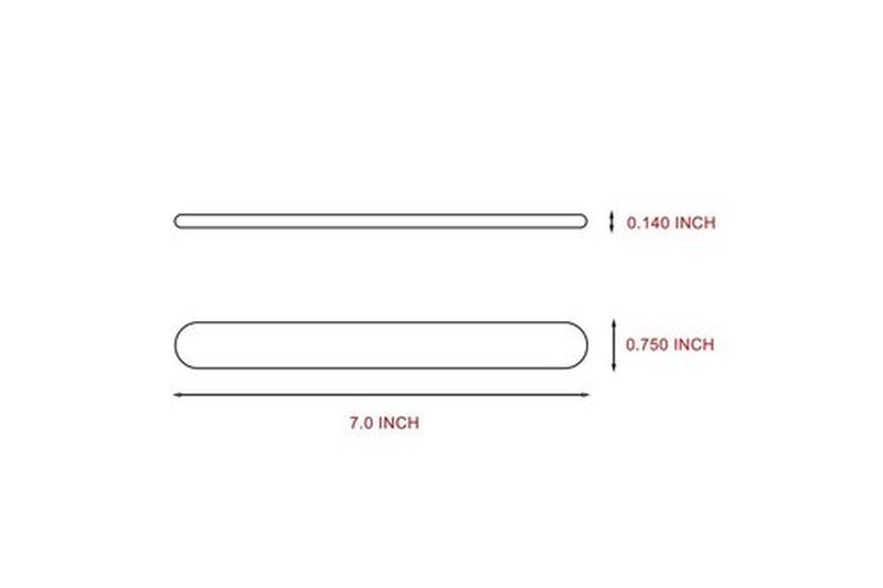 Empyrean Premium Nail Files | Made in USA | Coarse 120/240 Fine | Professionals Choice | Disinfectable Washable Reuseable | Blue Nail File (10 Pack)