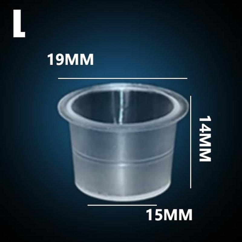 3MM Tattoo Practice Skin Kit - MIUXIA 1005Pcs Tattoo Fake Skin Ink Cups Kit Includes 1000Pcs Pigment tattoo Caps Large and 5Pcs Best Tattoo Skin Thick Tattoo Supplies……