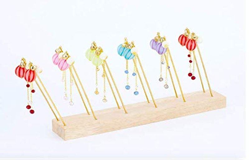 Hair Stick for Bun Kanzashi Metal Hair Pin, Japanese Style Hairpin Hair Chopsticks Hair accessory for women (Bubble ball/Purple)