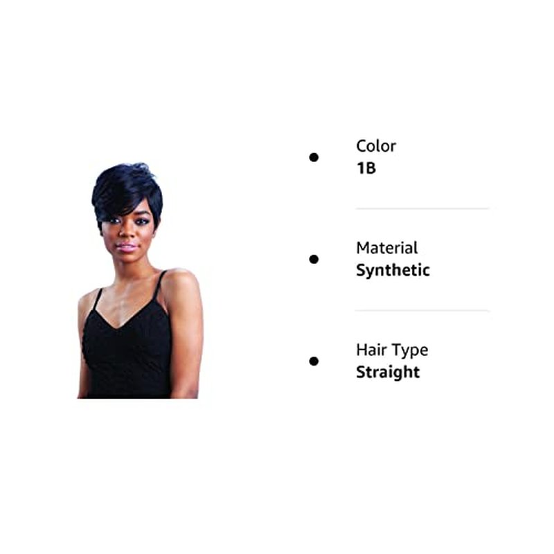 FreeTress Equal Synthetic Hair Wig - CHARLIE (1B)