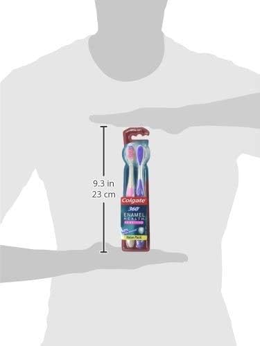 Colgate Gum Health Extra Soft Toothbrush for Sensitive Gums with Deep Cleaning Floss-Tip Bristles - 4 Count
