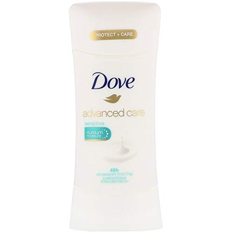 Dove Advanced Care Antiperspirant Deodorant, Sensitive 2.6 Oz