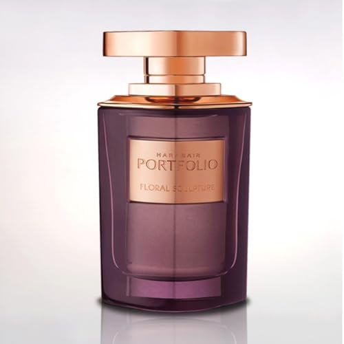 Al Haramain Portfolio Floral Sculpture for Unisex - Arabian Perfume for Women & Men - Long Lasting Fragrance with Bergamot, Cedarwood, Sandalwood - Arabic Cologne - Eau de Parfum - 2.5 oz EDP Spray