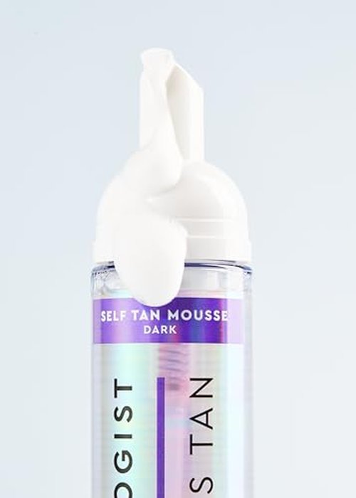 Tanologist Express Self Tan Mousse, Dark - Hydrating Sunless Tanning Foam, Vegan and Cruelty Free - 6.76 Fl Oz